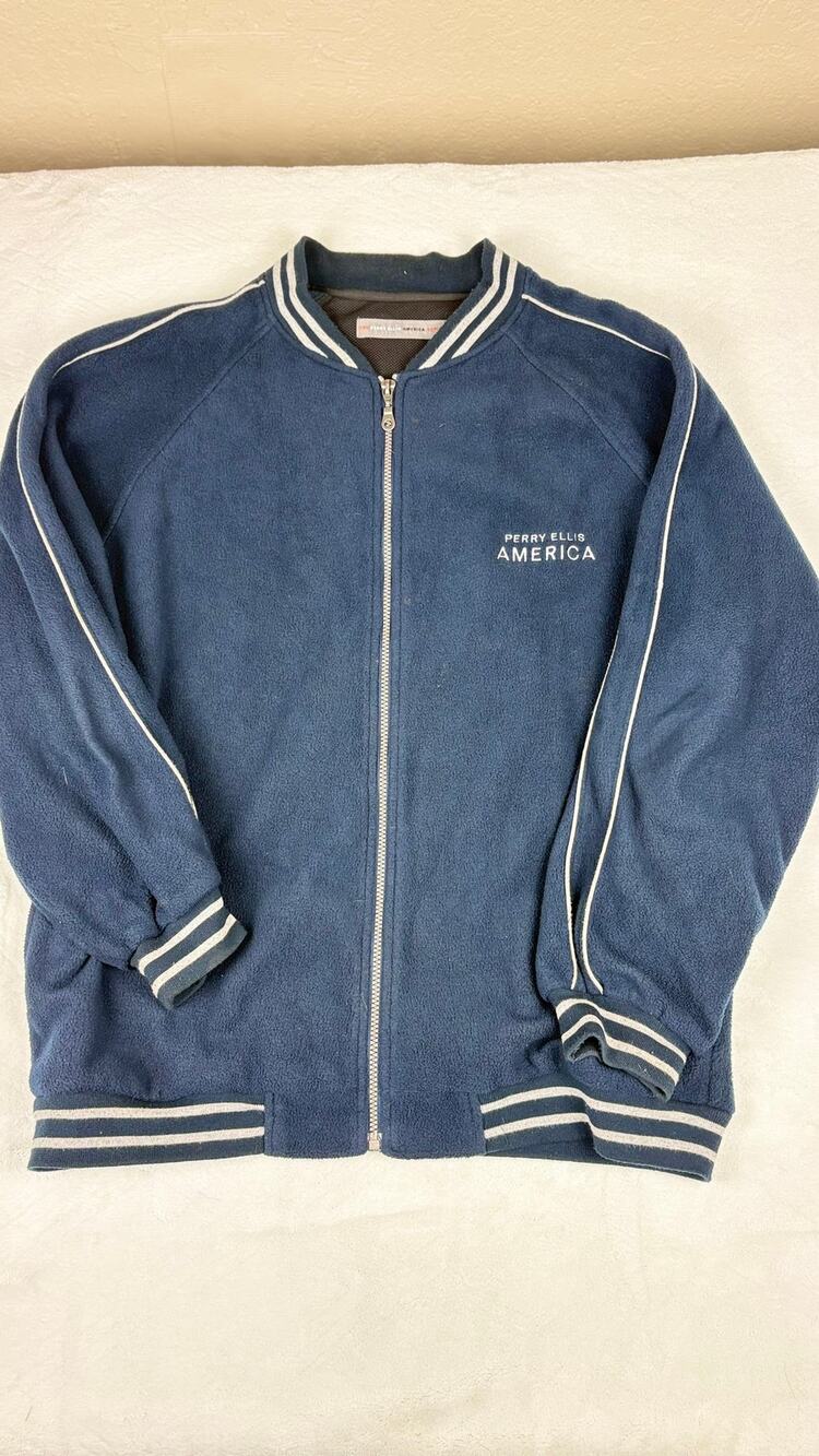 VTG Perry Ellis America Zip-up Sweatshirt